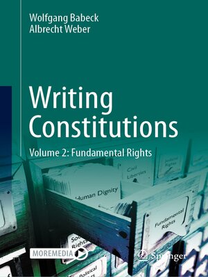 cover image of Writing Constitutions, Volume 2